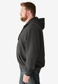 KingSize Men's Big & Tall Fleece Zip-front Hoodie Jacket